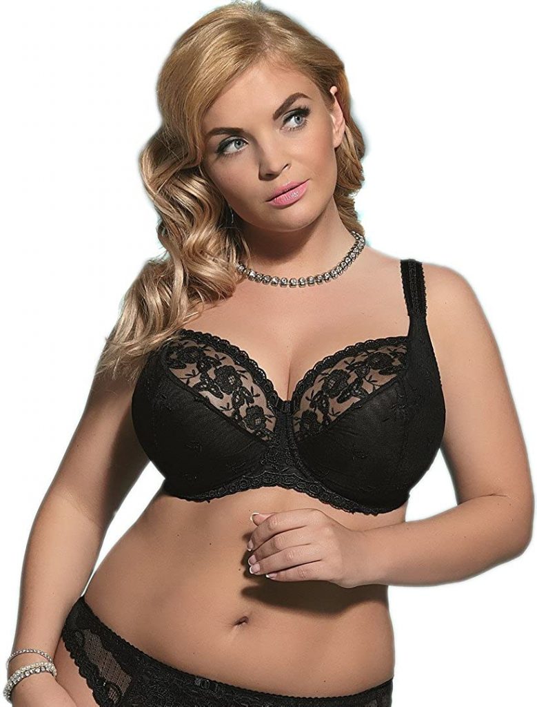 Kris Line Brillant Black Bra Down Under Specialised Lingerie