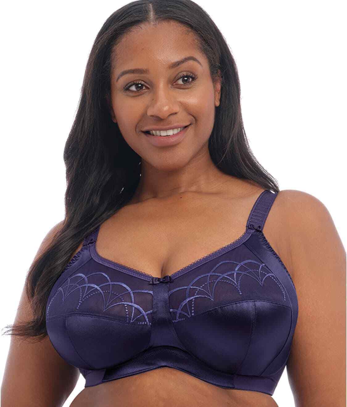 Elomi Women's Cate Side Support Wire-free Bra - El4033 48e Rosewood : Target